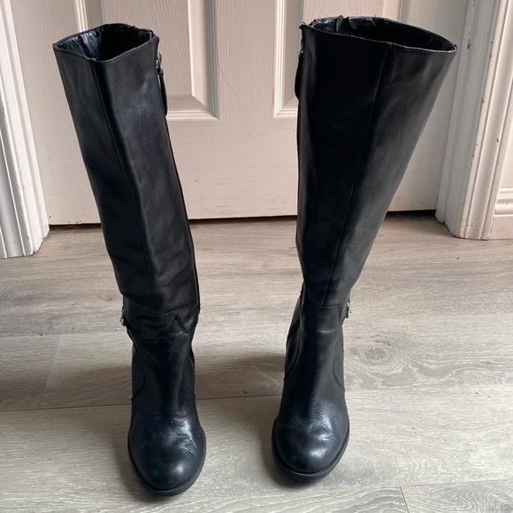Franco Sarto black Carlie boots size 8 - Picture 3 of 15